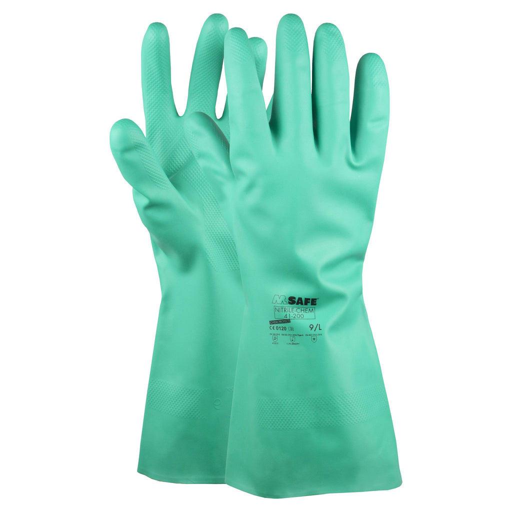 OXXA Essential OXXA® Nitrile-Chem 41-200 handschoen Medium Aquamarine Handschoen groen / 6/XS,groen / 7/S,groen / 8/M,groen / 9/L,groen / 10/XL,groen / 11/XXL
