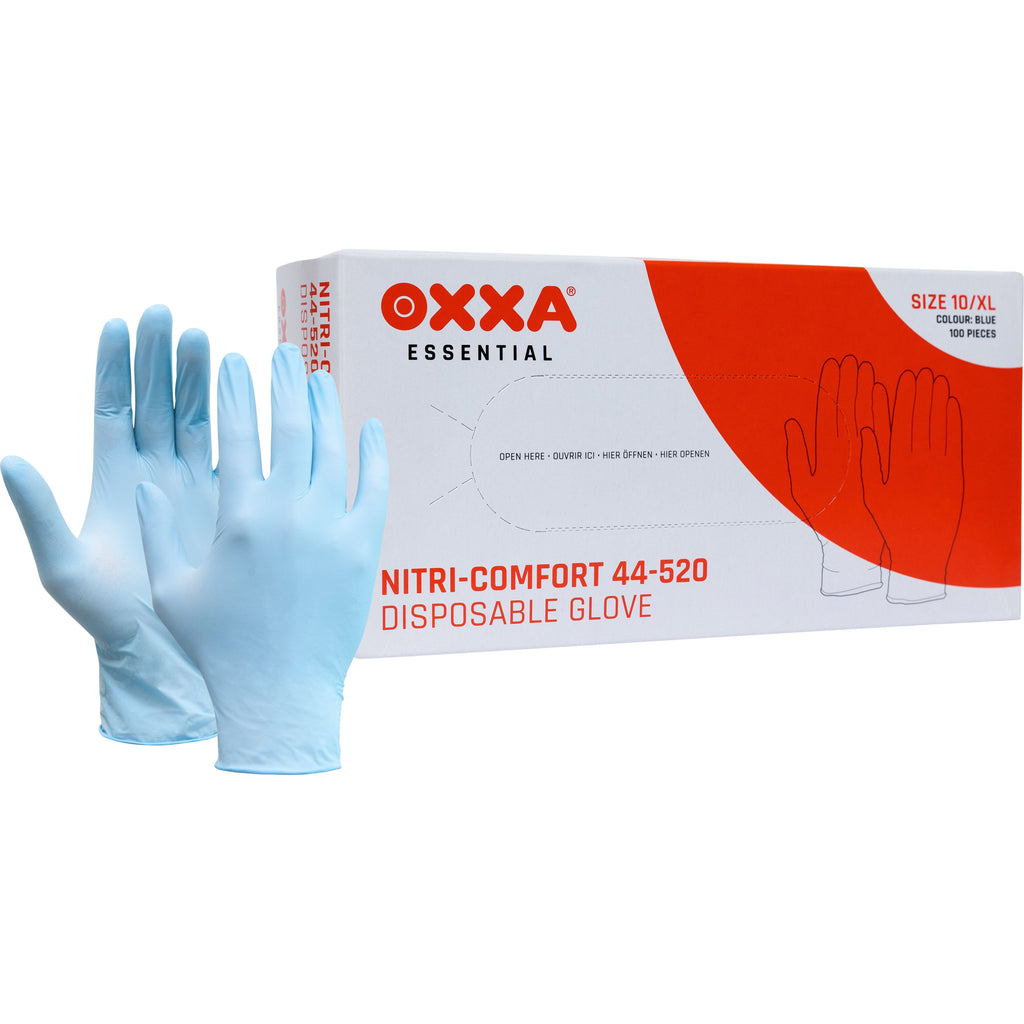 OXXA Essential OXXA® Nitri-Comfort 44-520 handschoen Light Gray Handschoen blauw / 7/S,blauw / 8/M,blauw / 9/L,blauw / 10/XL,blauw / 11/XXL