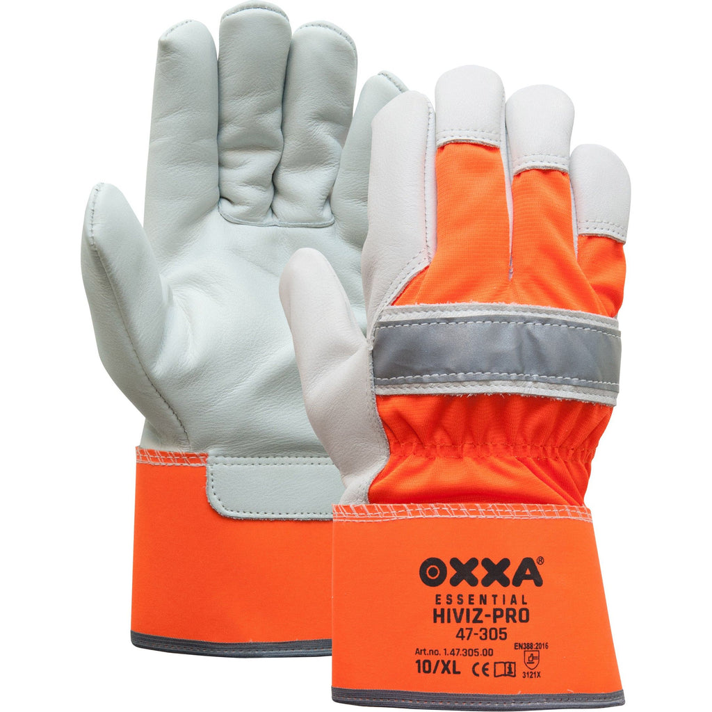 OXXA Essential OXXA® HiViz-Pro 47-305 handschoen Gray Handschoen oranje / 10/XL