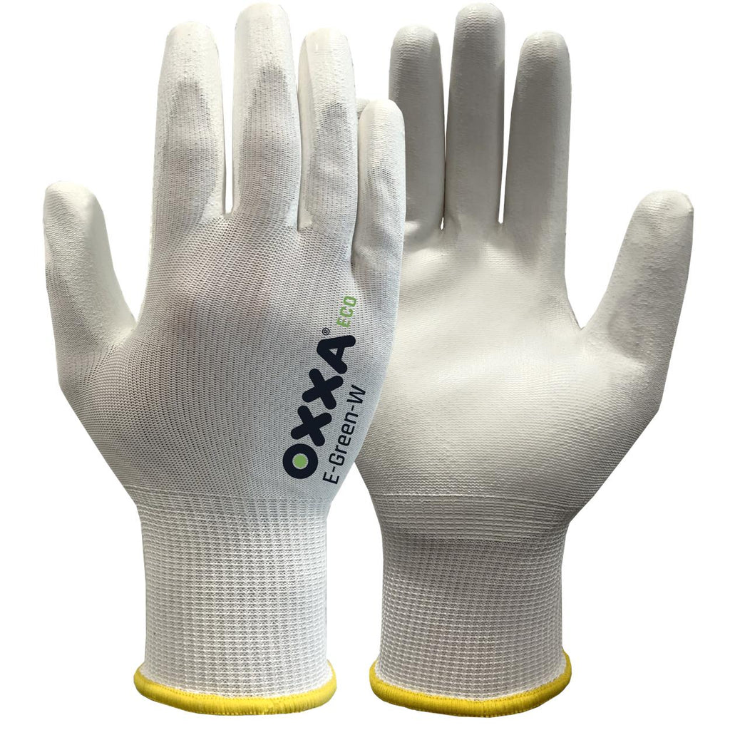 OXXA Premium ECO OXXA® E-Green-W 52-100 handschoen Dark Gray Handschoen wit / 7/S,wit / 8/M,wit / 9/L,wit / 10/XL,wit / 11/XXL