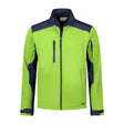 Santino Santino softshell Tour Yellow Green Softshell Jack Lime / Real Navy / S, M, L, XL, XXL, 3XL, 4XL, 5XL