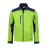 Santino Santino softshell Tour Yellow Green Softshell Jack Lime / Real Navy / S, M, L, XL, XXL, 3XL, 4XL, 5XL