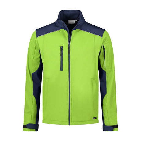 Santino Santino softshell Tour Yellow Green Softshell Jack Lime / Real Navy / S, M, L, XL, XXL, 3XL, 4XL, 5XL