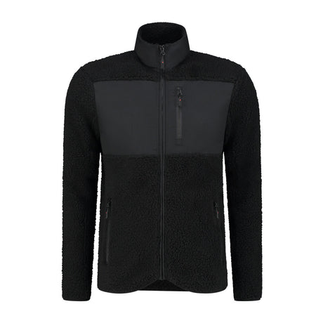 Santino Santino fleece Brooklyn Black Sherpa Fleecejack Black / XS, S, M, L, XL, XXL, 3XL, 4XL, 5XL