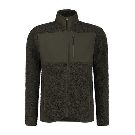Santino Santino fleece Brooklyn Dark Slate Gray Sherpa Fleecejack Army / XS, S, M, L, XL, XXL, 3XL, 4XL, 5XL
