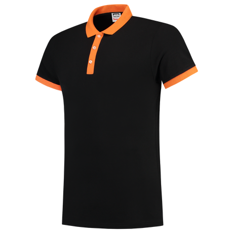 Tricorp Poloshirt Bicolor Fitted 201002 Black BlackGrey / XS,BlackGrey / S,BlackGrey / M,BlackGrey / L,BlackGrey / XL,BlackGrey / 2XL,BlackGrey / 3XL,BlackLime / XS,BlackLime / S,BlackLime / M,BlackLime / L,BlackLime / XL,BlackLime / 2XL,BlackLime / 3XL,BlackOrange / XS,BlackOrange / S,BlackOrange / M,BlackOrange / L,BlackOrange / XL,BlackOrange / 2XL,BlackOrange / 3XL,BlackTurquoise / XS,BlackTurquoise / S,BlackTurquoise / M,BlackTurquoise / L,BlackTurquoise / XL,BlackTurquoise / 2XL,BlackTurquoise / 3XL,N