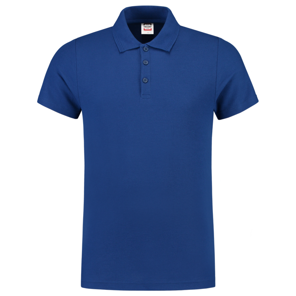 Tricorp Poloshirt Fitted 180 Gram 201005 Midnight Blue Royalblue / XS,Royalblue / S,Royalblue / M,Royalblue / L,Royalblue / XL,Royalblue / XXL,Royalblue / 3XL,Royalblue / 4XL