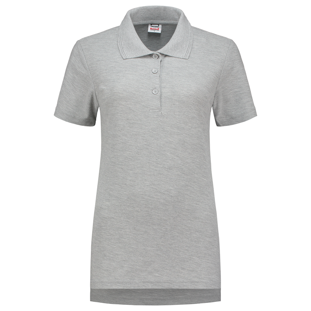 Tricorp Poloshirt Fitted Dames 201006 Dark Gray Greymel / XS,Greymel / S,Greymel / M,Greymel / L,Greymel / XL,Greymel / XXL,Greymel / 3XL