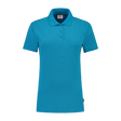 Tricorp Poloshirt Fitted Dames 201006 Dark Cyan Turquoise / XS,Turquoise / S,Turquoise / M,Turquoise / L,Turquoise / XL,Turquoise / XXL,Turquoise / 3XL