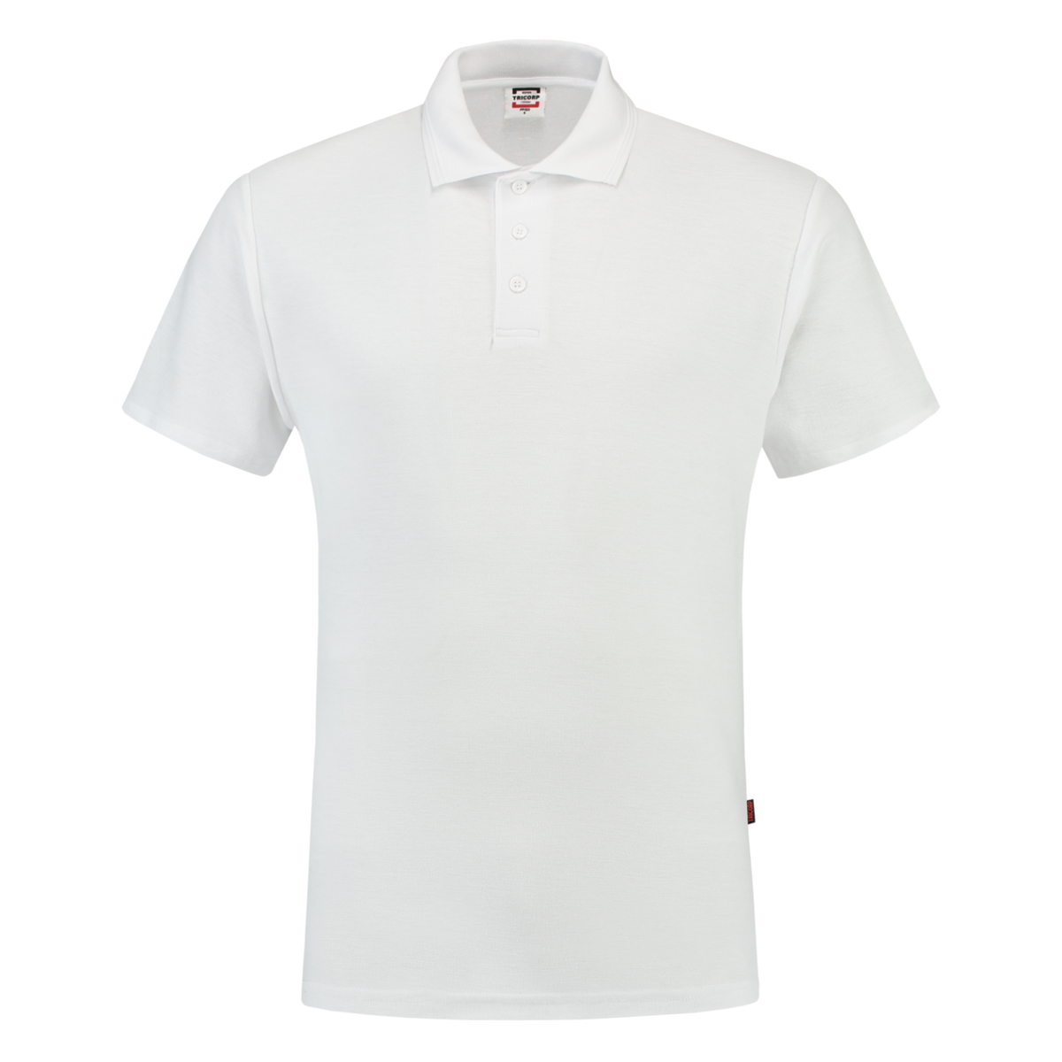 Tricorp Poloshirt 100% Katoen 201007 Lavender White / S,White / M,White / L,White / XL,White / 2XL,White / 3XL,White / 4XL