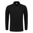 Tricorp Poloshirt 100% Katoen Lange Mouw 201008 Black Black / XXL,Black / S,Black / M,Black / L,Black / XL,Black / 3XL,Black / 4XL