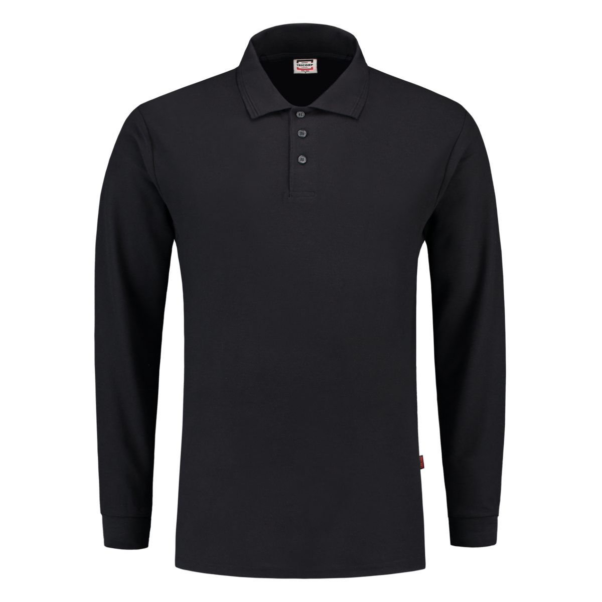 Tricorp Poloshirt 100% Katoen Lange Mouw 201008 Black Navy / XXL,Navy / S,Navy / M,Navy / L,Navy / XL,Navy / 3XL,Navy / 4XL