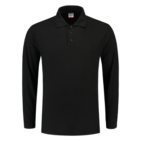 Tricorp Poloshirt Lange Mouw 201009 Black Black / XS,Black / S,Black / M,Black / L,Black / XL,Black / XXL,Black / 3XL,Black / 4XL