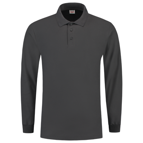 Tricorp Poloshirt Lange Mouw 201009 Dark Slate Gray Darkgrey / XS,Darkgrey / S,Darkgrey / M,Darkgrey / L,Darkgrey / XL,Darkgrey / XXL,Darkgrey / 3XL,Darkgrey / 4XL