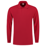 Tricorp Poloshirt Lange Mouw 201009 Firebrick Red / XS,Red / S,Red / M,Red / L,Red / XL,Red / XXL,Red / 3XL,Red / 4XL