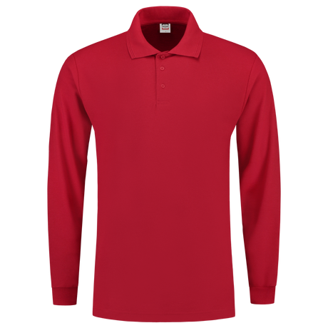 Tricorp Poloshirt Lange Mouw 201009 Firebrick Red / XS,Red / S,Red / M,Red / L,Red / XL,Red / XXL,Red / 3XL,Red / 4XL