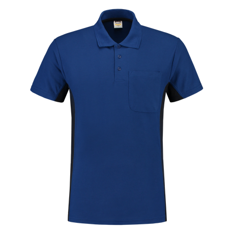 Tricorp Poloshirt Bicolor Borstzak 202002 Midnight Blue Poloshirts RoyalblueNavy / 3XL,RoyalblueNavy / L,RoyalblueNavy / M,RoyalblueNavy / S,RoyalblueNavy / XL,RoyalblueNavy / XS,RoyalblueNavy / XXL