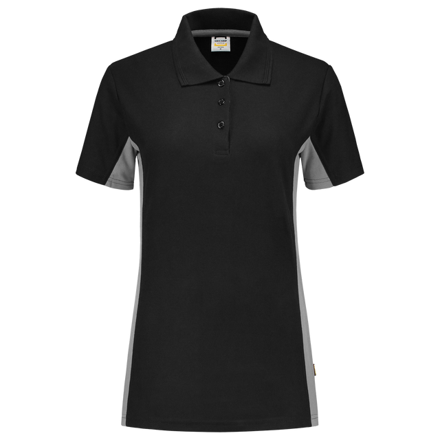 Tricorp Poloshirt Bicolor Dames 202003 Black Poloshirts BlackGrey / 3XL,BlackGrey / L,BlackGrey / M,BlackGrey / S,BlackGrey / XL,BlackGrey / XS,BlackGrey / XXL