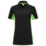 Tricorp Poloshirt Bicolor Dames 202003 Black Poloshirts BlackLime / 3XL,BlackLime / L,BlackLime / M,BlackLime / S,BlackLime / XL,BlackLime / XS,BlackLime / XXL
