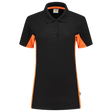 Tricorp Poloshirt Bicolor Dames 202003 Black Poloshirts BlackOrange / 3XL,BlackOrange / L,BlackOrange / M,BlackOrange / S,BlackOrange / XL,BlackOrange / XS,BlackOrange / XXL