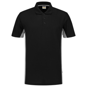 Tricorp Poloshirt Bicolor 202002 Black Poloshirts BlackGrey / 3XL,BlackGrey / L,BlackGrey / M,BlackGrey / S,BlackGrey / XL,BlackGrey / XS,BlackGrey / XXL