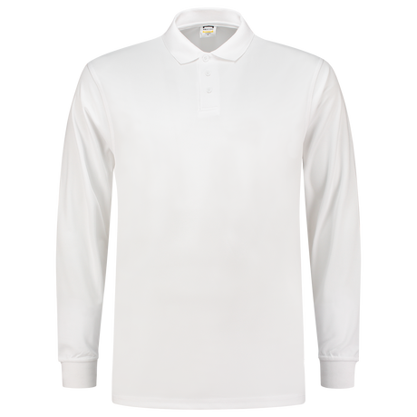 Tricorp Poloshirt UV Block Cooldry Lange Mouw 202005 Lavender Poloshirts White / 3XL,White / L,White / M,White / S,White / XL,White / XS,White / XXL