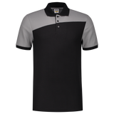 Tricorp Poloshirt Bicolor Naden 202006 Black Poloshirts BlackGrey / 3XL,BlackGrey / L,BlackGrey / M,BlackGrey / S,BlackGrey / XL,BlackGrey / XS,BlackGrey / XXL,BlackGrey / 4XL