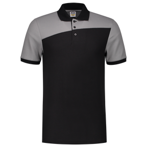 Tricorp Poloshirt Bicolor Naden 202006 Black Poloshirts BlackGrey / 3XL,BlackGrey / L,BlackGrey / M,BlackGrey / S,BlackGrey / XL,BlackGrey / XS,BlackGrey / XXL,BlackGrey / 4XL