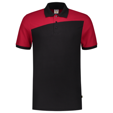 Tricorp Poloshirt Bicolor Naden 202006 Black Poloshirts BlackRed / 3XL,BlackRed / L,BlackRed / M,BlackRed / S,BlackRed / XL,BlackRed / XS,BlackRed / XXL,BlackRed / 4XL