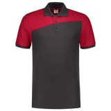 Tricorp Poloshirt Bicolor Naden 202006 Dark Slate Gray Poloshirts DarkgreyRed / 3XL,DarkgreyRed / L,DarkgreyRed / M,DarkgreyRed / S,DarkgreyRed / XL,DarkgreyRed / XS,DarkgreyRed / XXL,DarkgreyRed / 4XL
