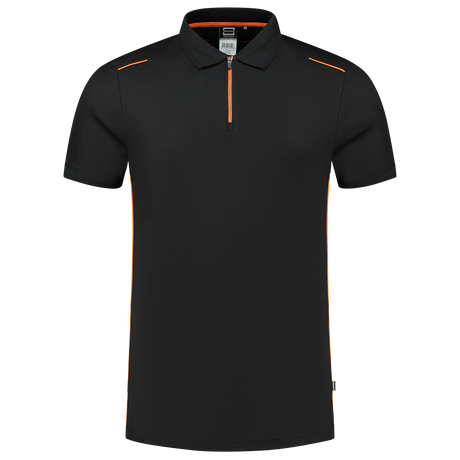 Tricorp Poloshirt Accent 202703 Black Poloshirts BlackOrange / 3XL,BlackOrange / L,BlackOrange / M,BlackOrange / S,BlackOrange / XL,BlackOrange / XS,BlackOrange / XXL