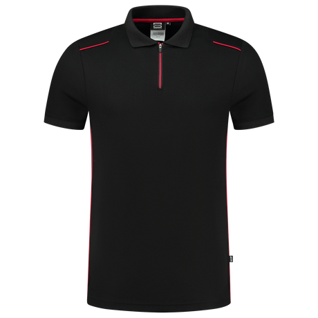 Tricorp Poloshirt Accent 202703 Black Poloshirts BlackRed / 3XL,BlackRed / L,BlackRed / M,BlackRed / S,BlackRed / XL,BlackRed / XS,BlackRed / XXL