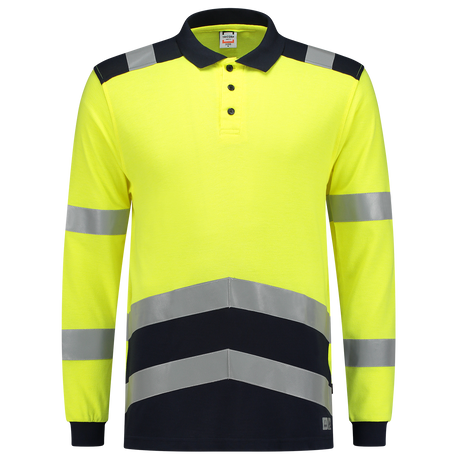 Tricorp Poloshirt Multinorm Bicolor 203003 Dark Khaki Poloshirts FluoryellowInk / XS,FluoryellowInk / S,FluoryellowInk / M,FluoryellowInk / L,FluoryellowInk / XL,FluoryellowInk / XXL,FluoryellowInk / 3XL,FluoryellowInk / 4XL