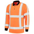 Tricorp Poloshirt RWS Birdseye Lange Mouw 203005 Coral Poloshirts Fluororange / XS,Fluororange / S,Fluororange / M,Fluororange / L,Fluororange / XL,Fluororange / XXL,Fluororange / 3XL,Fluororange / 4XL