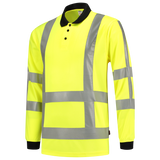Tricorp Poloshirt RWS Birdseye Lange Mouw 203005 Light Goldenrod Poloshirts Fluoryellow / XS,Fluoryellow / S,Fluoryellow / M,Fluoryellow / L,Fluoryellow / XL,Fluoryellow / XXL,Fluoryellow / 3XL,Fluoryellow / 4XL