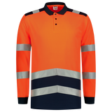 Tricorp Poloshirt High Vis Bicolor Lange Mouw 203008 Chocolate Poloshirts FluororangeInk / XS,FluororangeInk / S,FluororangeInk / M,FluororangeInk / L,FluororangeInk / XL,FluororangeInk / XXL,FluororangeInk / 3XL,FluororangeInk / 4XL,FluorredInk / XS,FluorredInk / S,FluorredInk / M,FluorredInk / L,FluorredInk / XL,FluorredInk / XXL,FluorredInk / 3XL,FluorredInk / 4XL,FluoryellowInk / XS,FluoryellowInk / S,FluoryellowInk / M,FluoryellowInk / L,FluoryellowInk / XL,FluoryellowInk / XXL,FluoryellowInk / 3XL,Flu