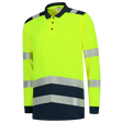 Tricorp Poloshirt High Vis Bicolor Lange Mouw 203008 Black Poloshirts FluoryellowInk / XS,FluoryellowInk / S,FluoryellowInk / M,FluoryellowInk / L,FluoryellowInk / XL,FluoryellowInk / XXL,FluoryellowInk / 3XL,FluoryellowInk / 4XL