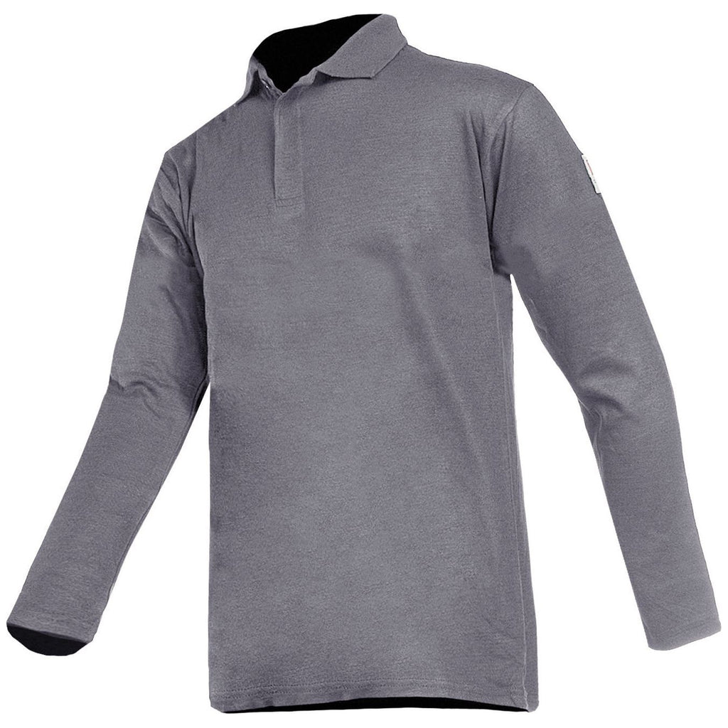 Sioen Sioen 519A Polton poloshirt Slate Gray Poloshirt grijs / S,grijs / M,grijs / L,grijs / XL,grijs / XXL,grijs / 3XL