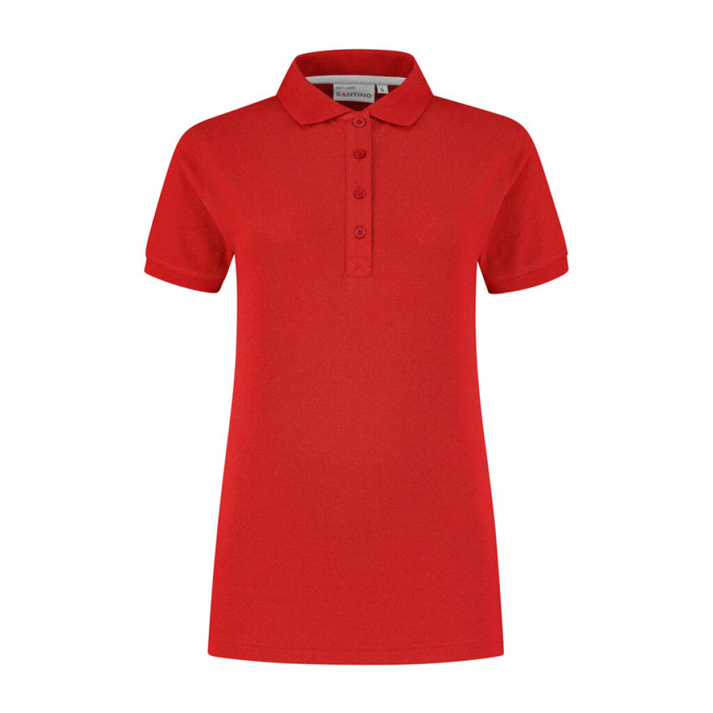 Santino Santino poloshirt Max Ladies Firebrick Poloshirt Red / XS, S, M, L, XL, XXL