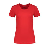 Santino Santino t-shirt Jive Ladies C-neck Firebrick T-shirt Red / XS, S, M, L, XL, XXL