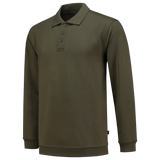 Tricorp Polosweater Boord 301016 Dark Slate Gray Sweaters Army / 3XL,Army / L,Army / M,Army / S,Army / XL,Army / XS,Army / XXL