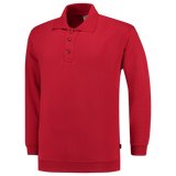 Tricorp Polosweater Boord 301016 Firebrick Sweaters Red / 3XL,Red / L,Red / M,Red / S,Red / XL,Red / XS,Red / XXL