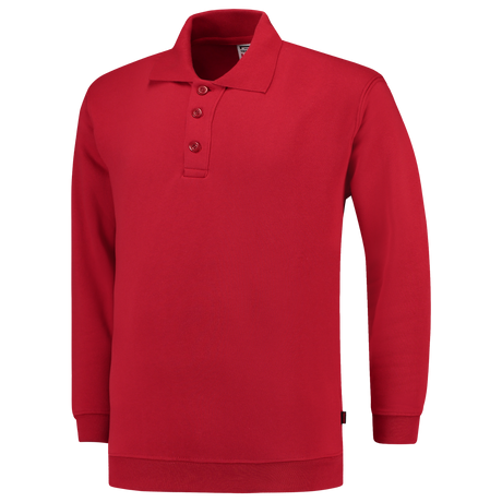 Tricorp Polosweater Boord 301016 Firebrick Sweaters Red / 3XL,Red / L,Red / M,Red / S,Red / XL,Red / XS,Red / XXL