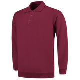 Tricorp Polosweater Boord 301016 Brown Sweaters Wine / 3XL,Wine / L,Wine / M,Wine / S,Wine / XL,Wine / XS,Wine / XXL
