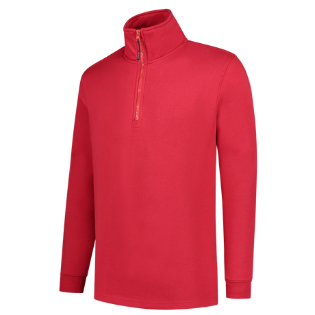 Tricorp Sweater Ritskraag 301010 Firebrick Sweaters Red / 3XL,Red / L,Red / M,Red / S,Red / XL,Red / XS,Red / XXL,Red / 4XL