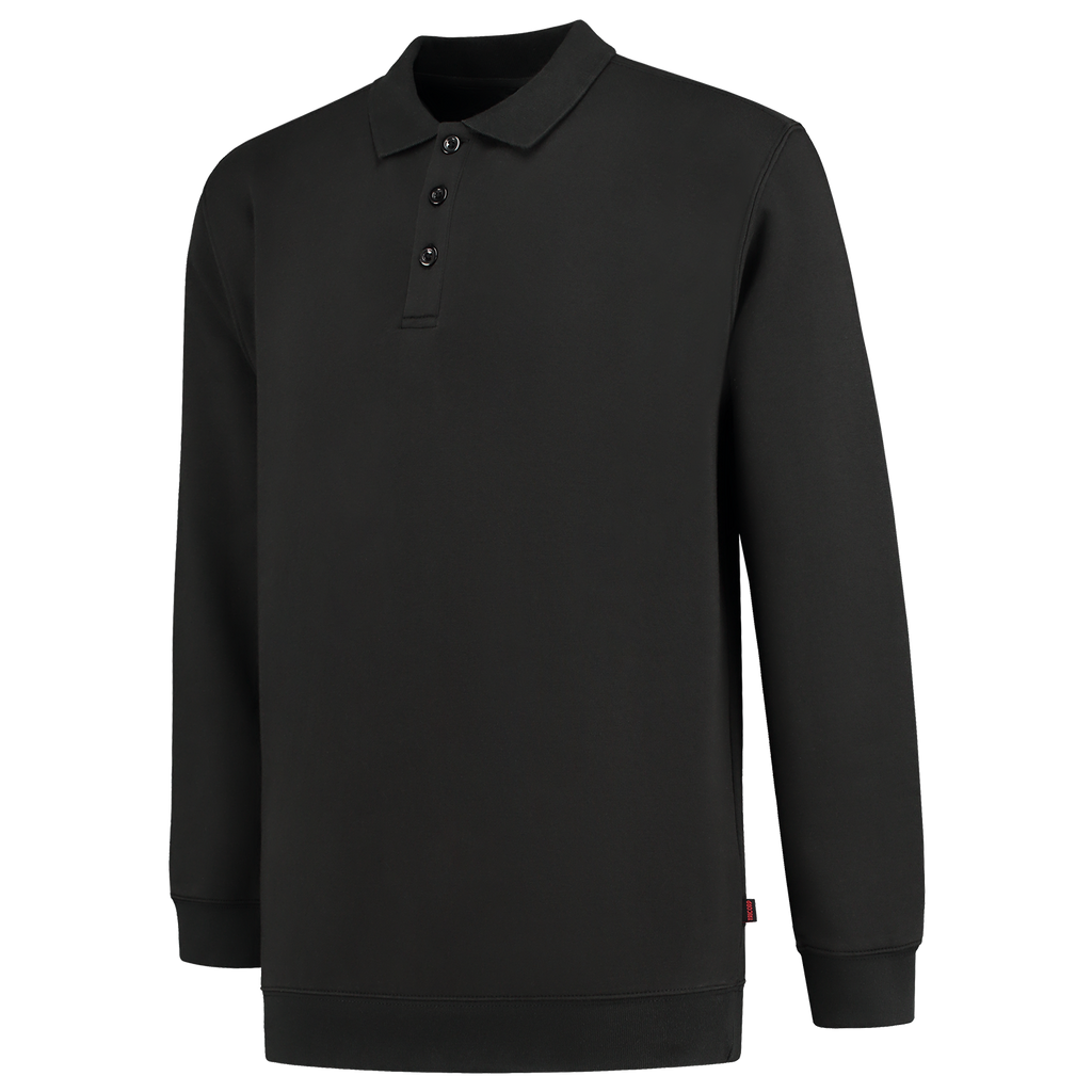 Tricorp Polosweater Boord 60°C Wasbaar 301016 Dark Slate Gray Sweaters Black / 3XL,Black / L,Black / M,Black / S,Black / XL,Black / XS,Black / XXL