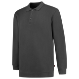 Tricorp Polosweater Boord 60°C Wasbaar 301016 Dark Slate Gray Sweaters Darkgrey / 3XL,Darkgrey / L,Darkgrey / M,Darkgrey / S,Darkgrey / XL,Darkgrey / XS,Darkgrey / XXL