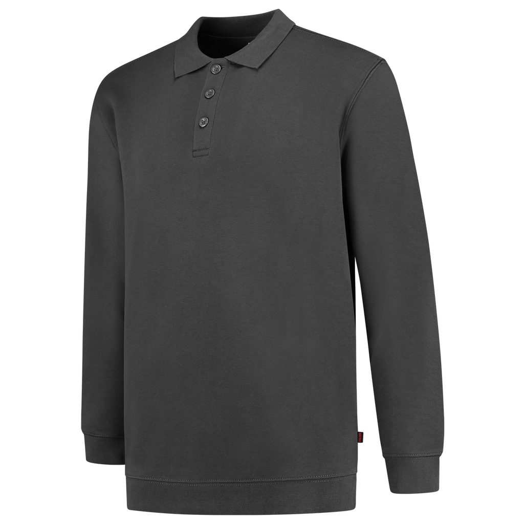 Tricorp Polosweater Boord 60°C Wasbaar 301016 Dark Slate Gray Sweaters Darkgrey / 3XL,Darkgrey / L,Darkgrey / M,Darkgrey / S,Darkgrey / XL,Darkgrey / XS,Darkgrey / XXL