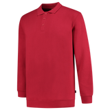 Tricorp Polosweater Boord 60°C Wasbaar 301016 Brown Sweaters Red / 3XL,Red / L,Red / M,Red / S,Red / XL,Red / XS,Red / XXL
