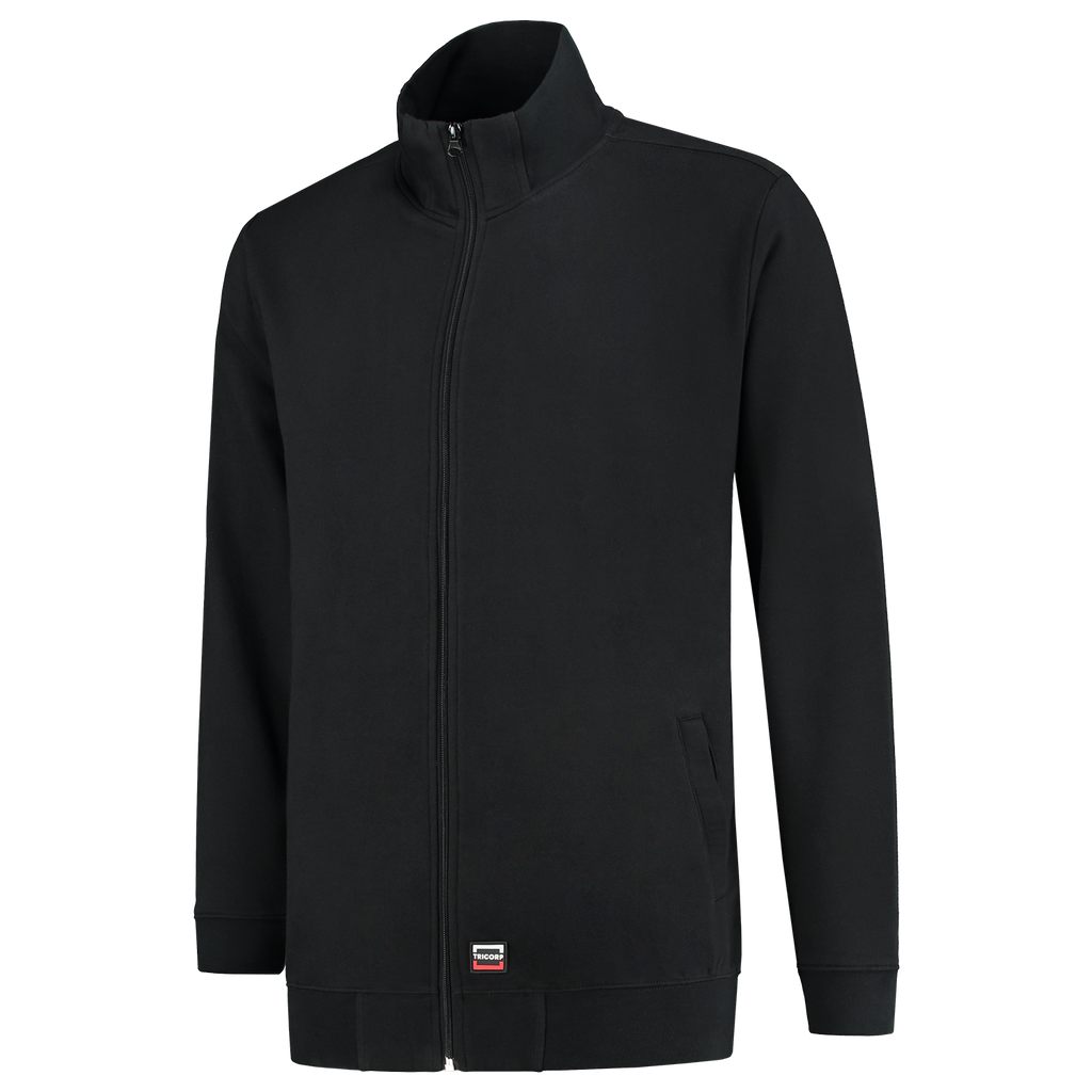 Tricorp Sweatvest 60°C Wasbaar 301017 Black Sweaters Black / 3XL,Black / L,Black / M,Black / S,Black / XL,Black / XS,Black / XXL,Black / 4XL